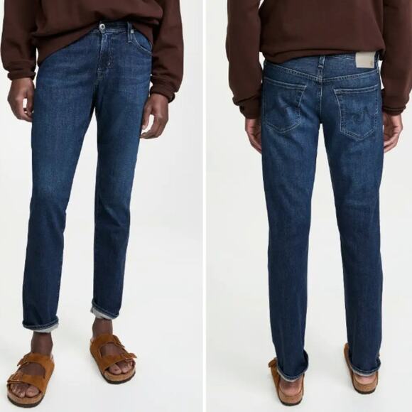 AG Adriano Goldschmied Men's Graduate Tailored Jeans Crusade Size 36x34 - Picture 1 of 9